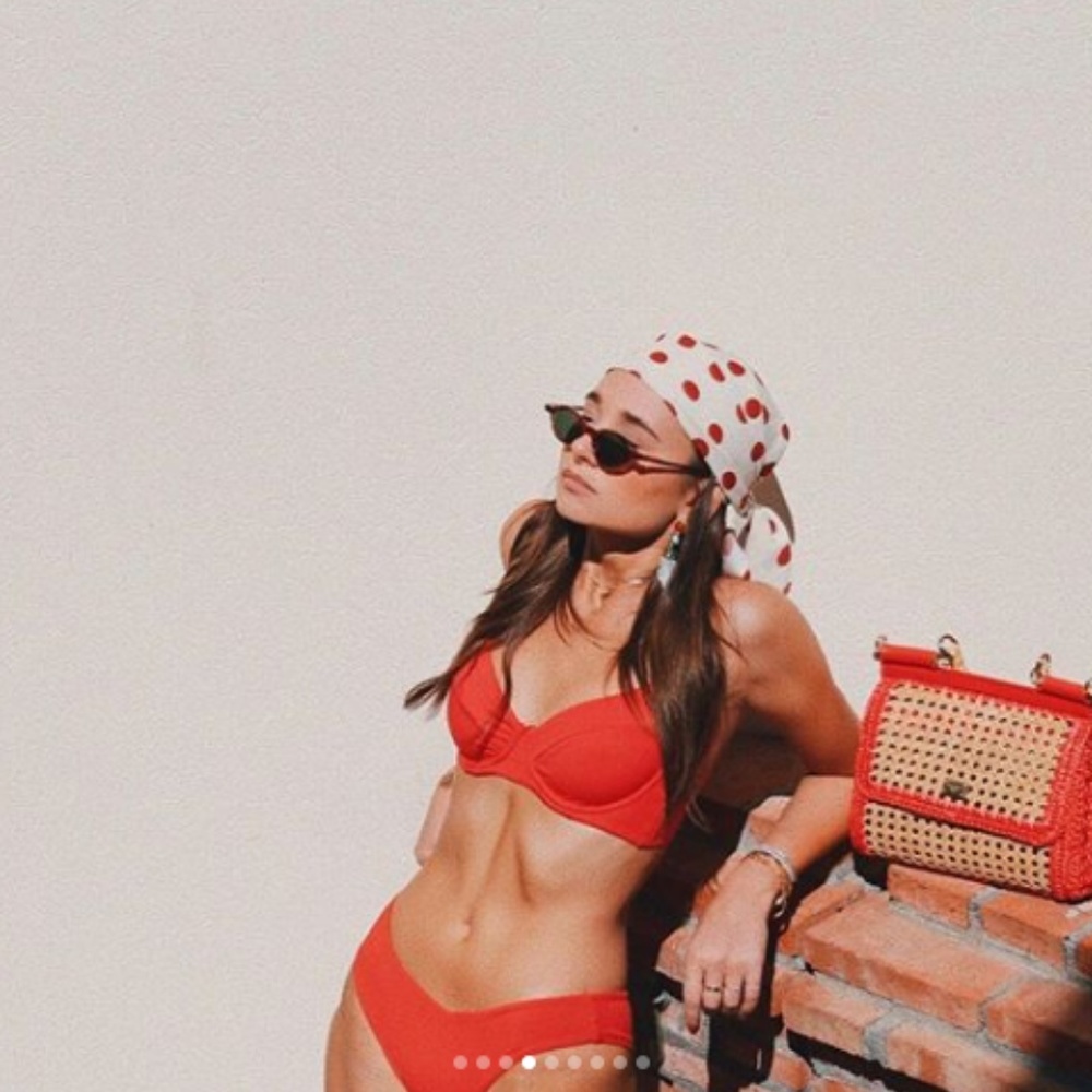 Onia x WeWoreWhat Bikini Top